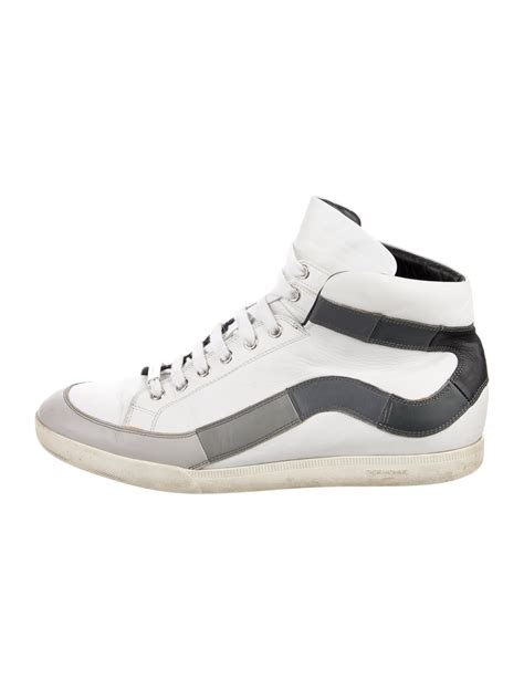 dior homme high top sneakers.